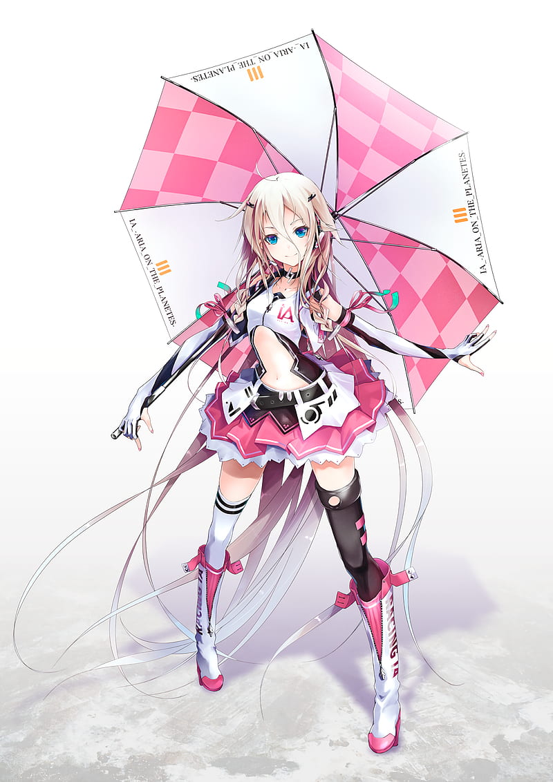 Anime Girl, Vocaloid, And Ia Image - Ia Vocaloid Png - Free Transparent PNG  Download - PNGkey