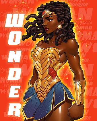 Wonder Woman 1984 Wallpaper 4K, Black background, DC Comics
