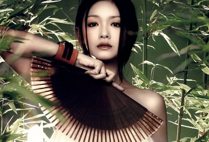 Barbie Hsu, brunette, model, taiwanese actres, woman, HD wallpaper