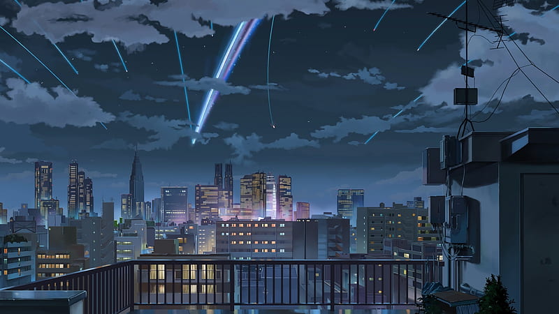 Cloud Comet Kimi No Na Wa. Your Name, HD wallpaper