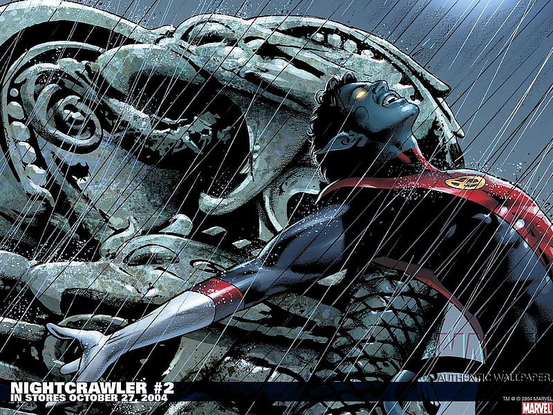 X Men, Comics, Nightcrawler (Marvel Comics), Nightcrawler, HD wallpaper