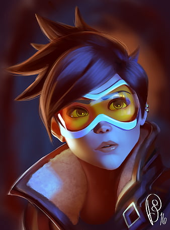 Tracer Artwork from Overwatch 2 #art #artwork #gaming #videogames