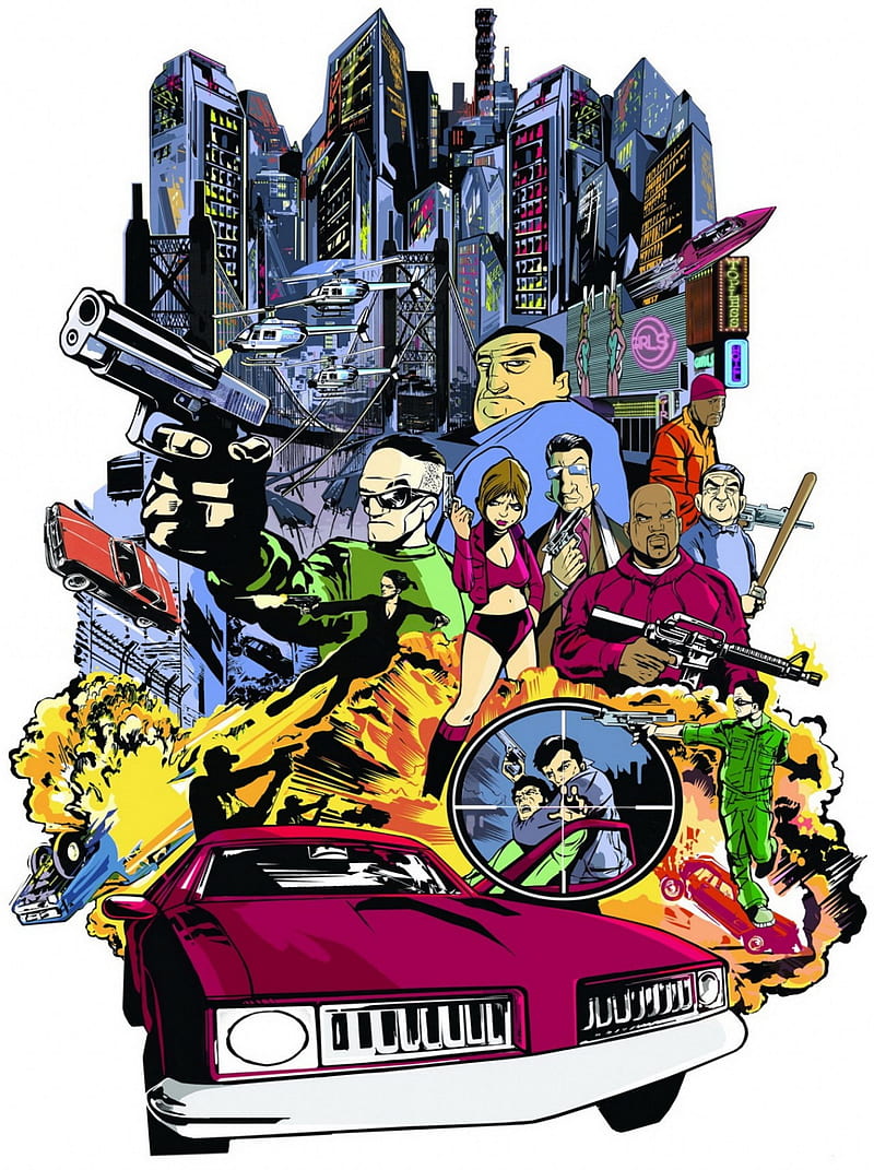 Grand Theft Auto, GTA III, Liberty City, HD phone wallpaper