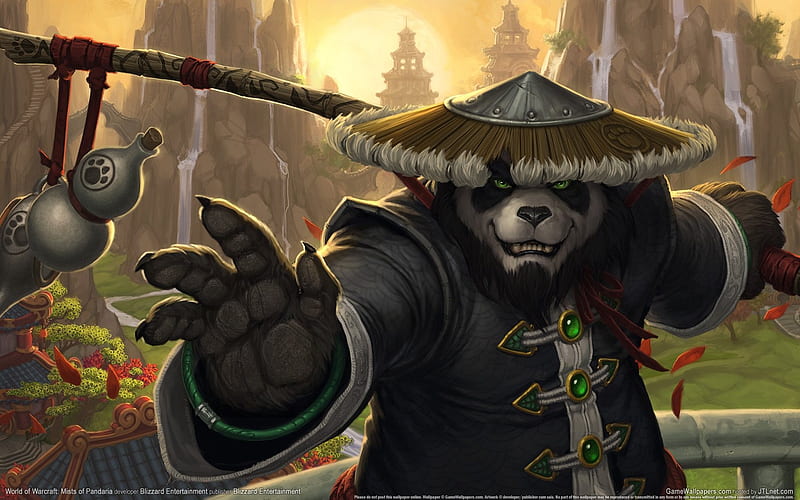 World Of Warcraft: Mists Of Pandaria and Background, HD wallpaper