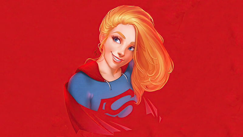 Supergirl Digital Art, HD wallpaper