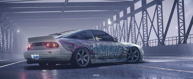 Need For Speed Nissan 200sx, need-for-speed, games, nissan, HD wallpaper