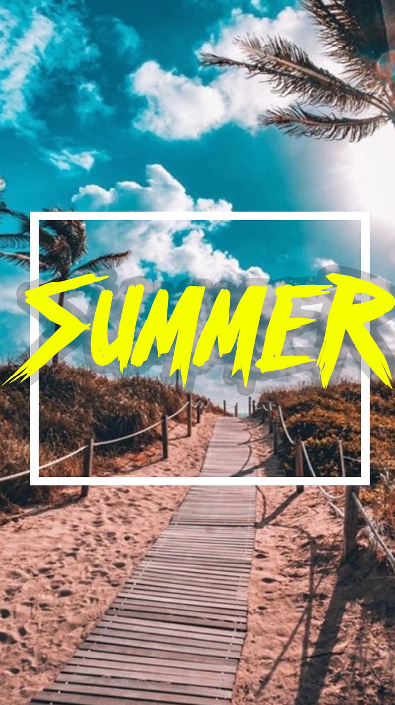 Summer, beach, road, sun, supreme, HD phone wallpaper | Peakpx