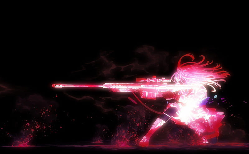gunslinger girl, gun, girl, anime, HD wallpaper