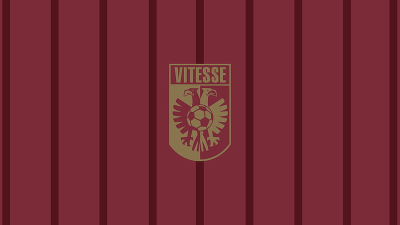 Emblem Logo Soccer SBV Vitesse, HD wallpaper