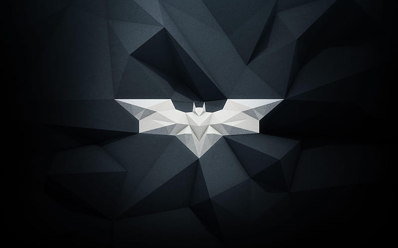 BatMan, symbol, knight, dark, HD wallpaper