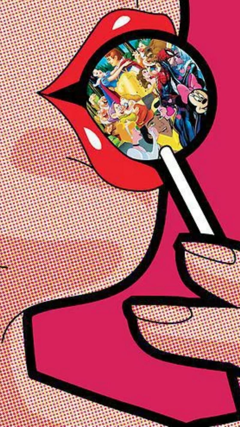 Lollipop, lollipop, pop, art, disney, HD phone wallpaper | Peakpx