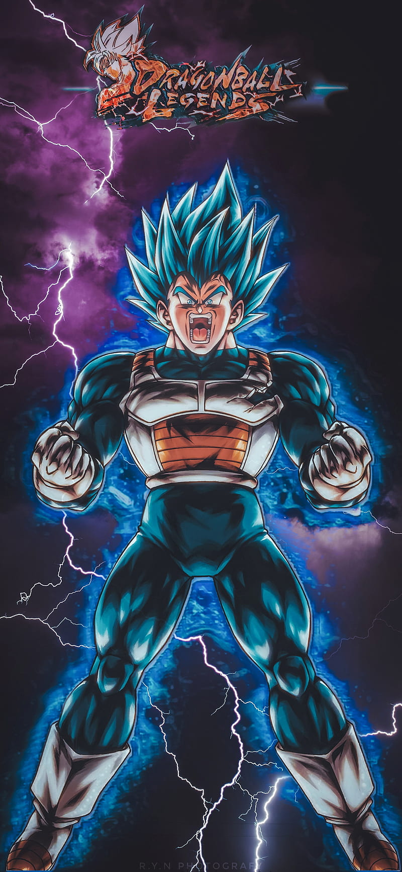 Vegeta SSJ Blue, Anime, Super Saiyan Blue Evolution, Dragon Ball Super, Dragon Ball Legends, Super Saiyan Blue, HD phone wallpaper