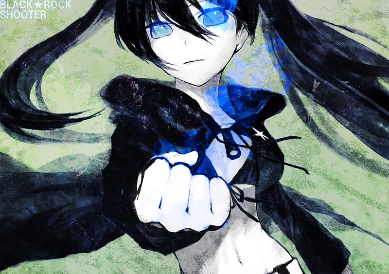 Black Rock Shooter Character Vocaloid Hatsune Miku Twintails Sexy Cute Hd Wallpaper Peakpx