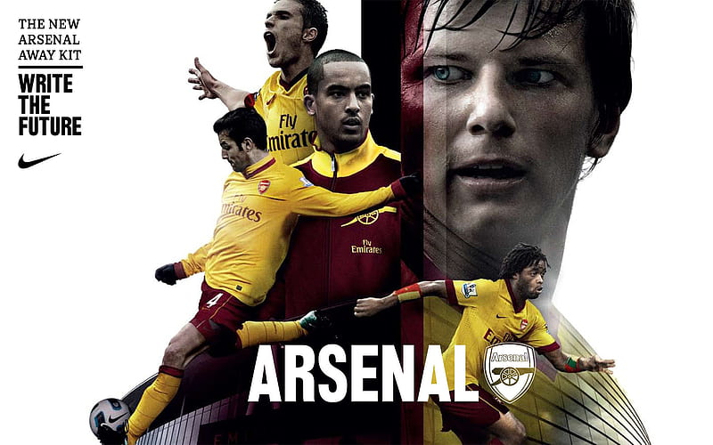New Arsenal Away Kit 2010-2011, HD wallpaper