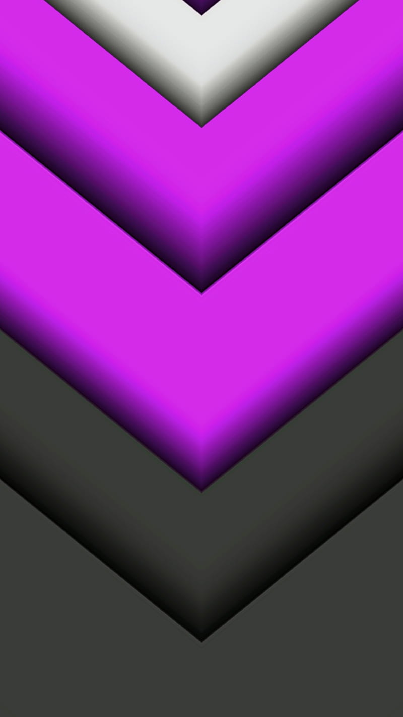 Material design 757, abstract, android, black, geometric, gray, material design, modern, purple, triangles, HD phone wallpaper