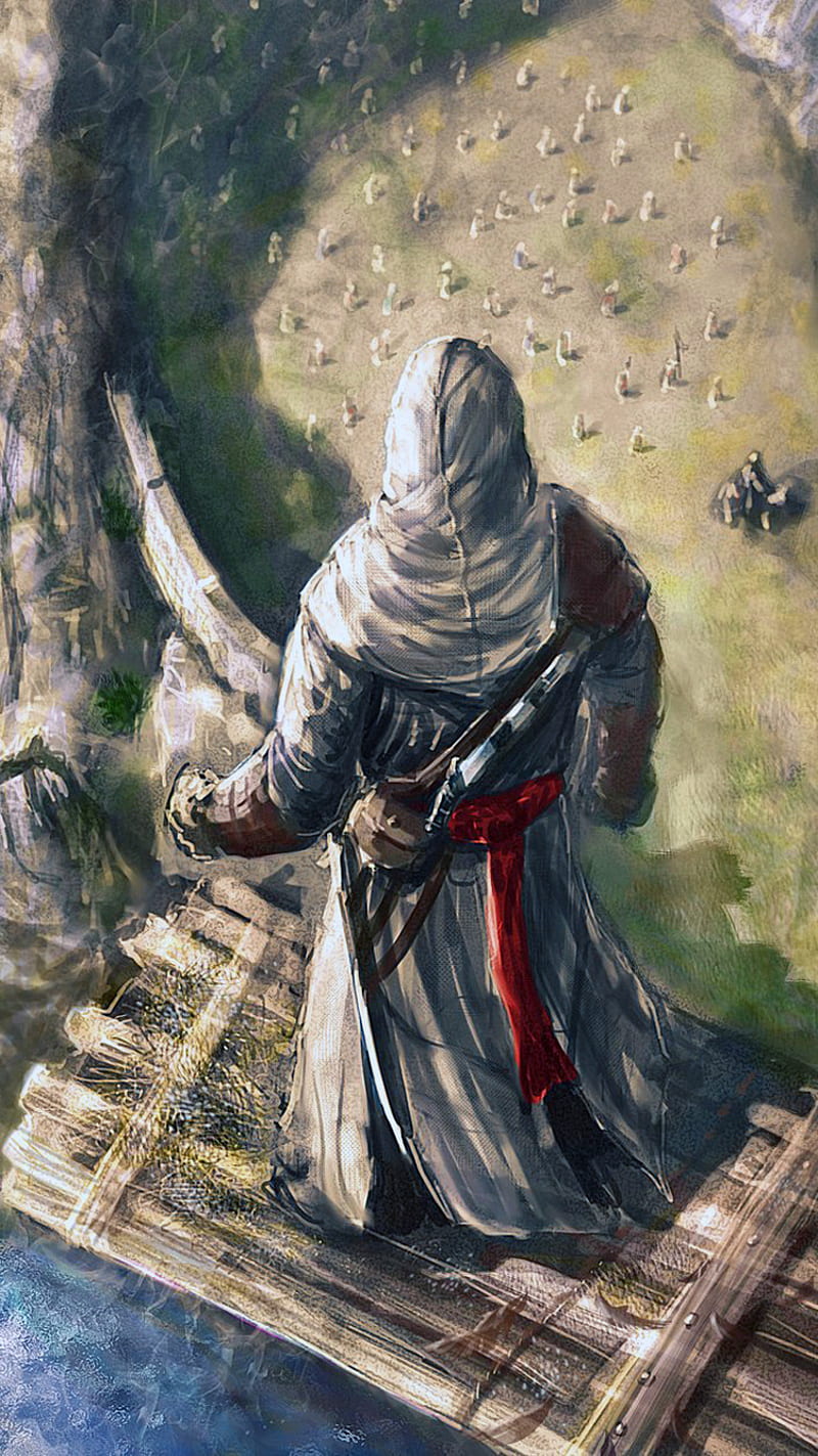 Assassins Creed, altair, ibn, la, ahad, HD phone wallpaper