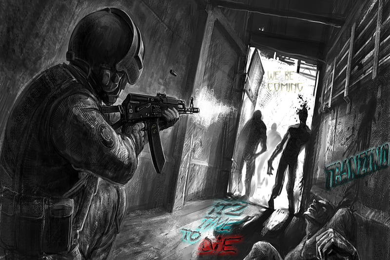 Zombie Attack Custom Graphic, editz, we, time, die, eerie, tranzino, zombie, to, are, dark, attack, coming, HD wallpaper