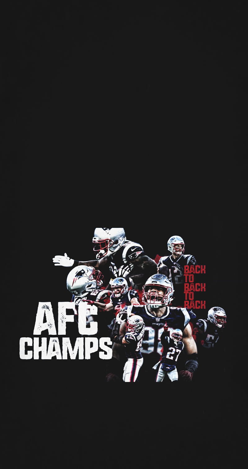 Patriots AFC Champs , champions, nfl, tom brady, superbowl, HD phone wallpaper