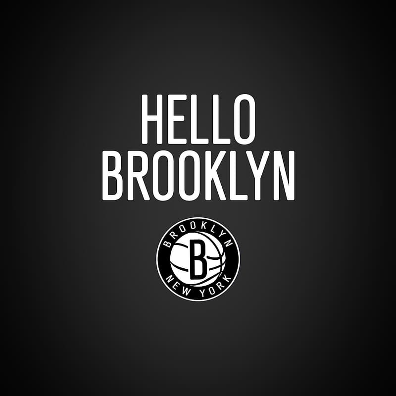 Brooklyn Nets Logo, Name Brooklyn, HD phone wallpaper