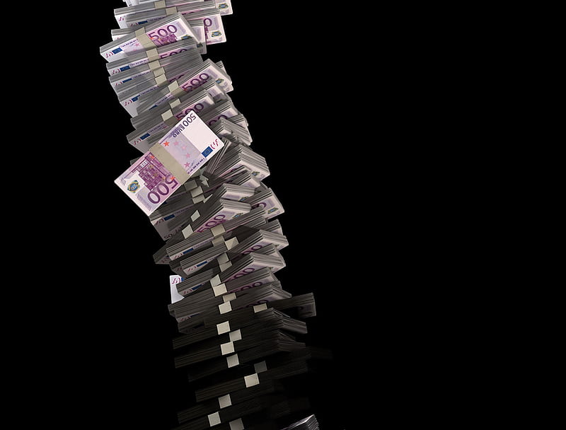 Paper Euro Stack 2, black, cash, dollar, dream, money, pay, purple, stack,  stacks, HD wallpaper | Peakpx