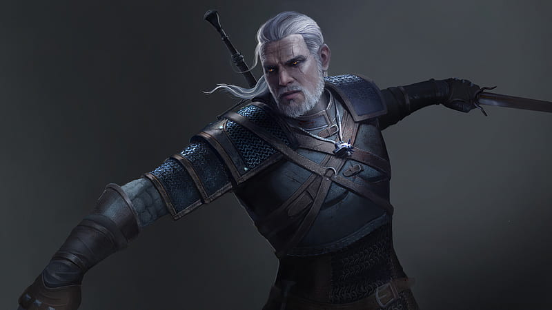 Witcher 3 Geralt Of Rivia , the-witcher-3, games, ps4-games, xbox-games, pc-games, sword, artstation, HD wallpaper