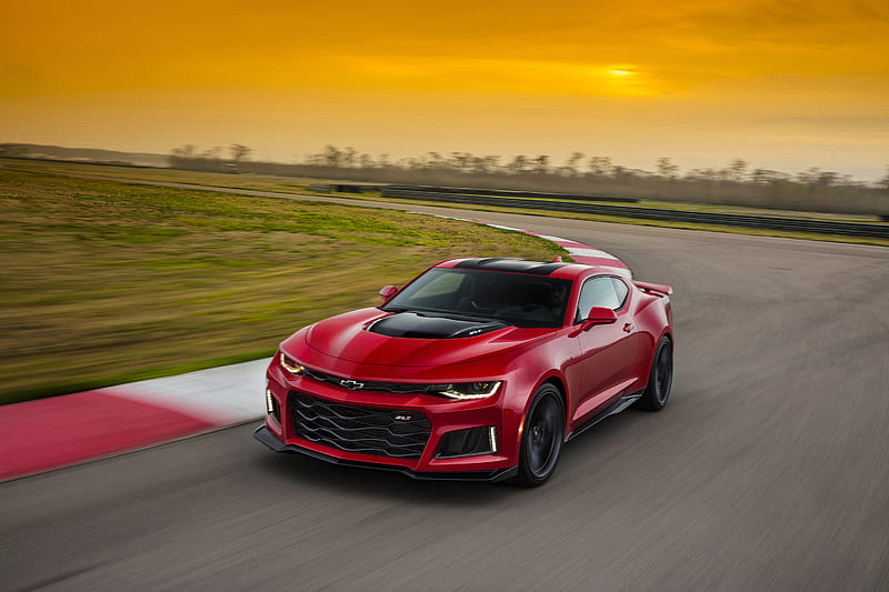 2017 Chevrolet Camaro ZL1, 6th Gen, Coupe, Supercharged, V8, car, HD wallpaper