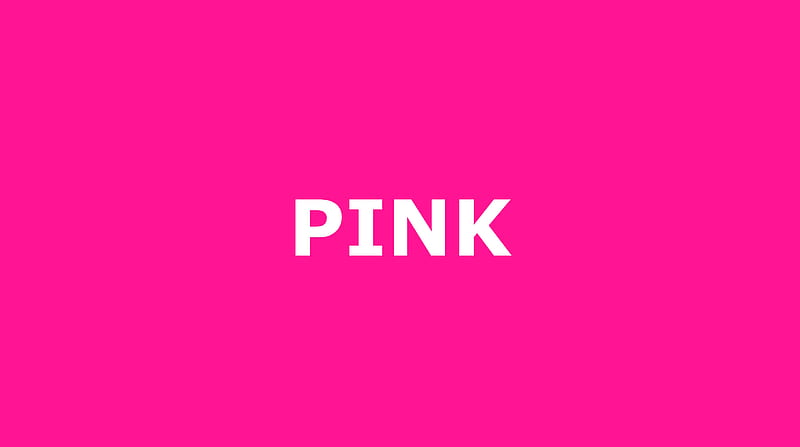 Pink Ultra, Artistic, Typography, Color, Magenta, Minimalism, fuchsia, art, vector, latest , u, new , aero art , background color, vzr artz, pink, background , good , mobile , u , best , new , wide, pink, HD wallpaper