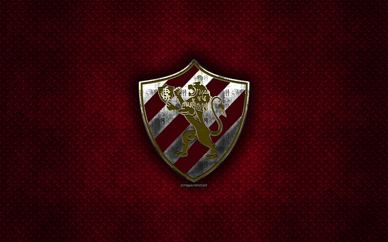 Sport Club do Recife, Brazilian football club, red metal texture, metal logo, emblem, Recife, Brazil, Serie B, creative art, football, HD wallpaper