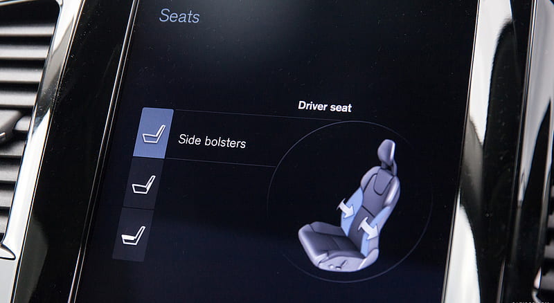2016 Volvo XC90 (UK-Spec) Seat adjustment screen options - Central Console , car, HD wallpaper