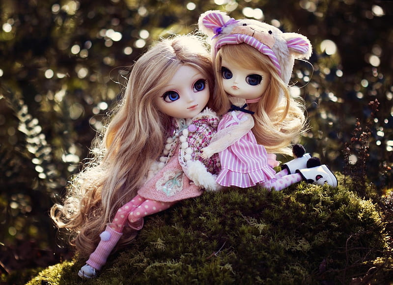 Little Dolls, beauty, lovely, blondes, HD wallpaper | Peakpx