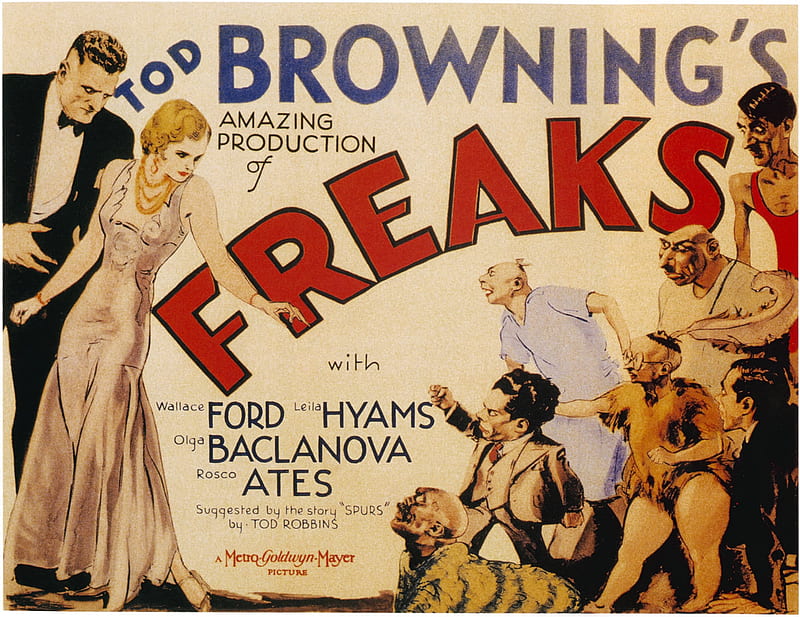 Freaks - Vintage Horror Movie Posters, Old Movie Poster, HD wallpaper