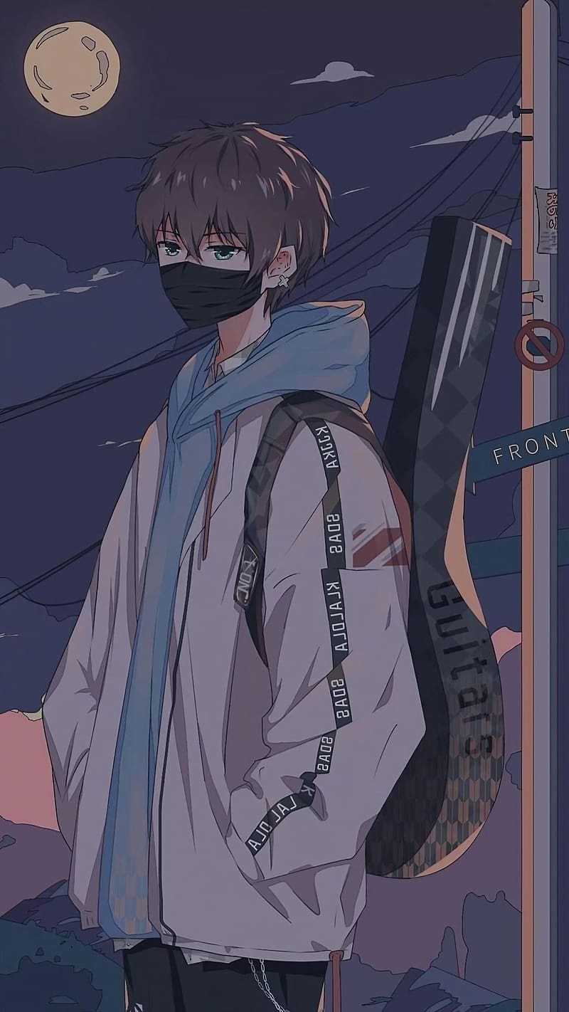100+] Anime Boy Dark Wallpapers | Wallpapers.com