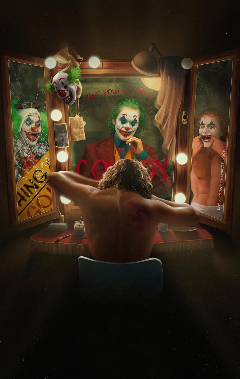 We Are All Clowns Joker Art, HD phone wallpaper