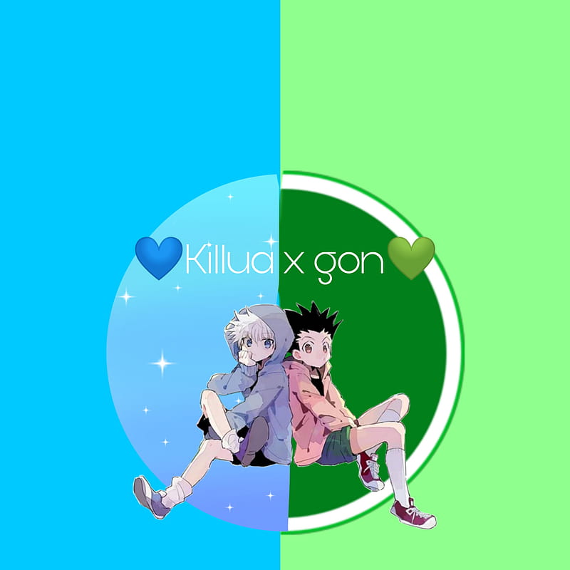 Edit killua x gon, cute, ship, HD phone wallpaper | Peakpx