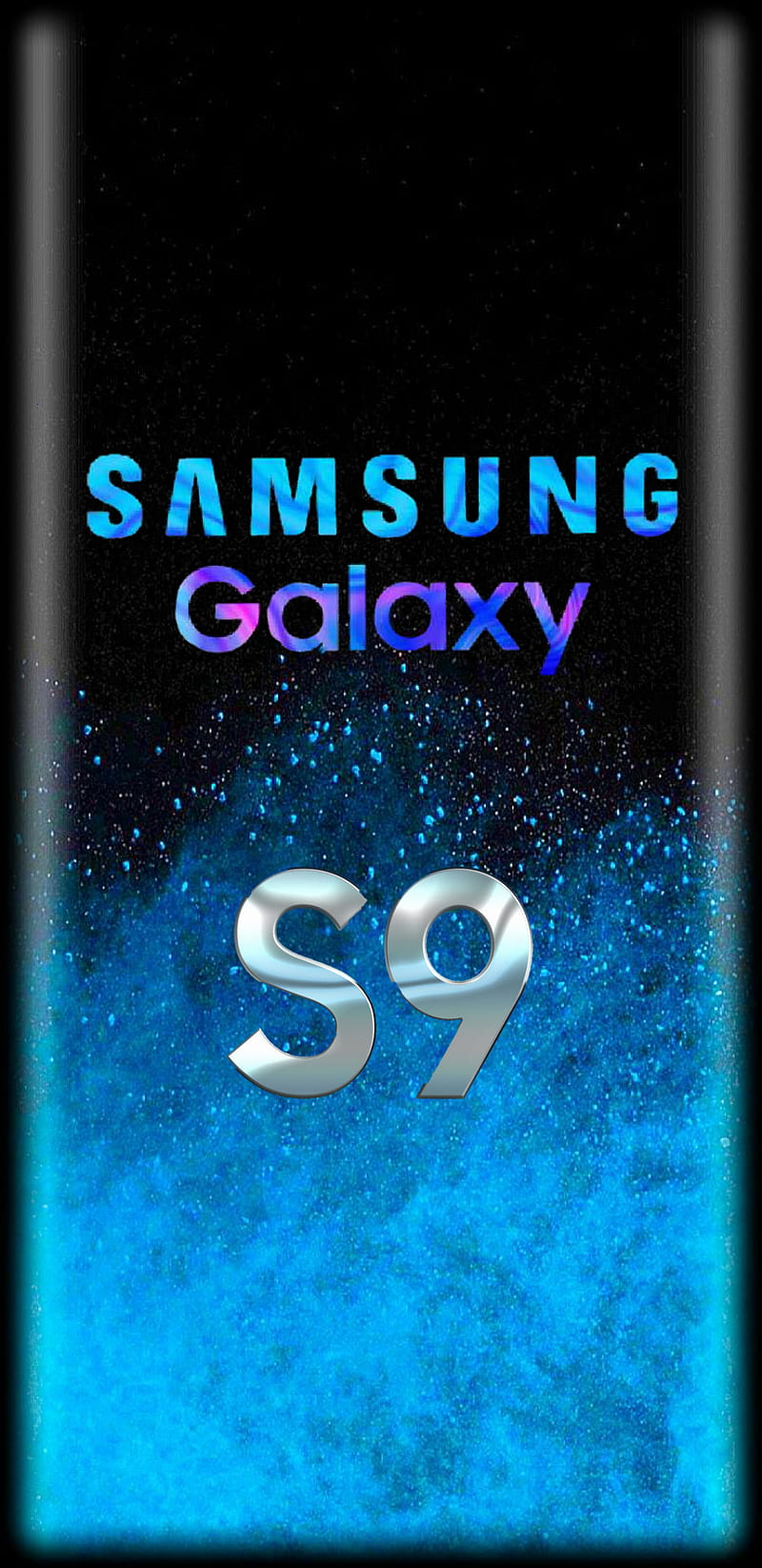 Samsung, blue, brand, galaxy, s9, HD phone wallpaper