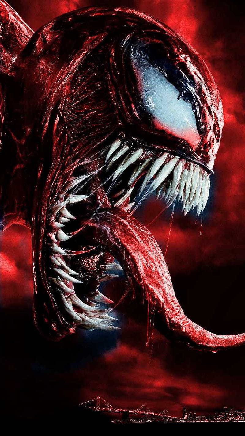 Carnage RED, carnage, marvel, venom, HD phone wallpaper