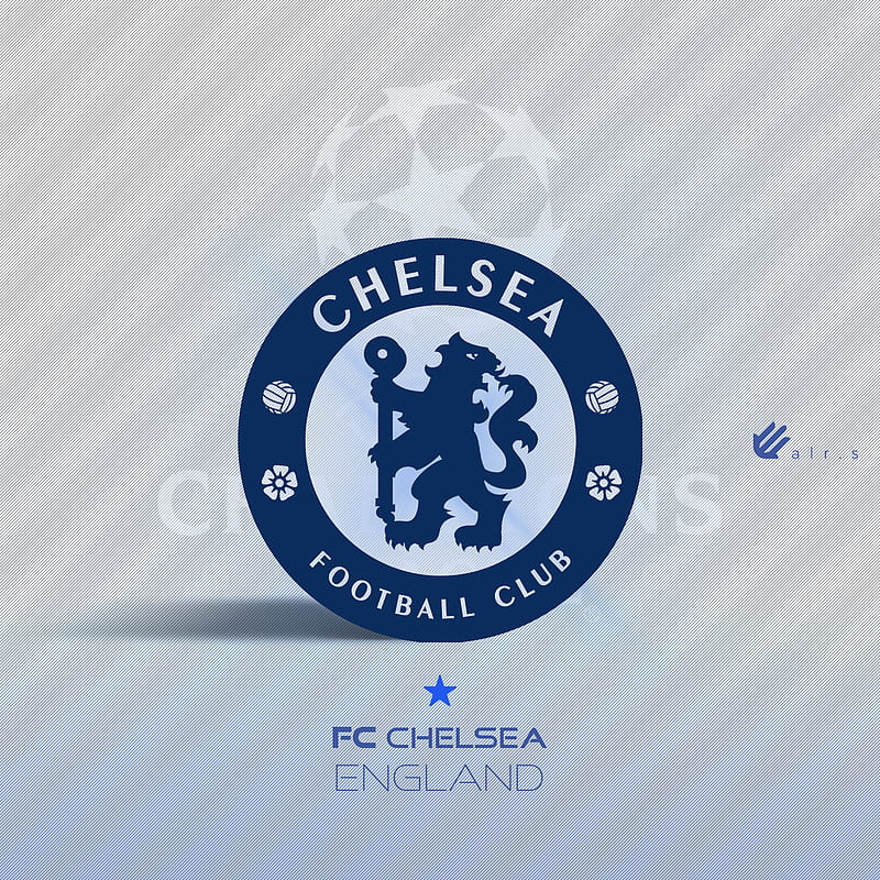 Download wallpapers Chelsea FC, 4k, logo, geometric art, English football  club, creative emblem, blue abstract background, Premier League, London,  UK, football …