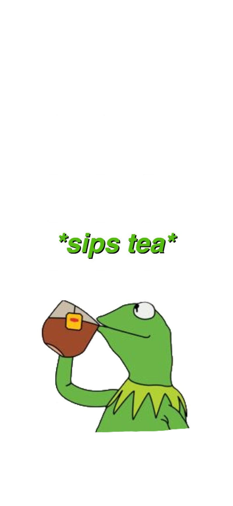 Kermit sipping tea, put, to, what, HD phone wallpaper | Peakpx