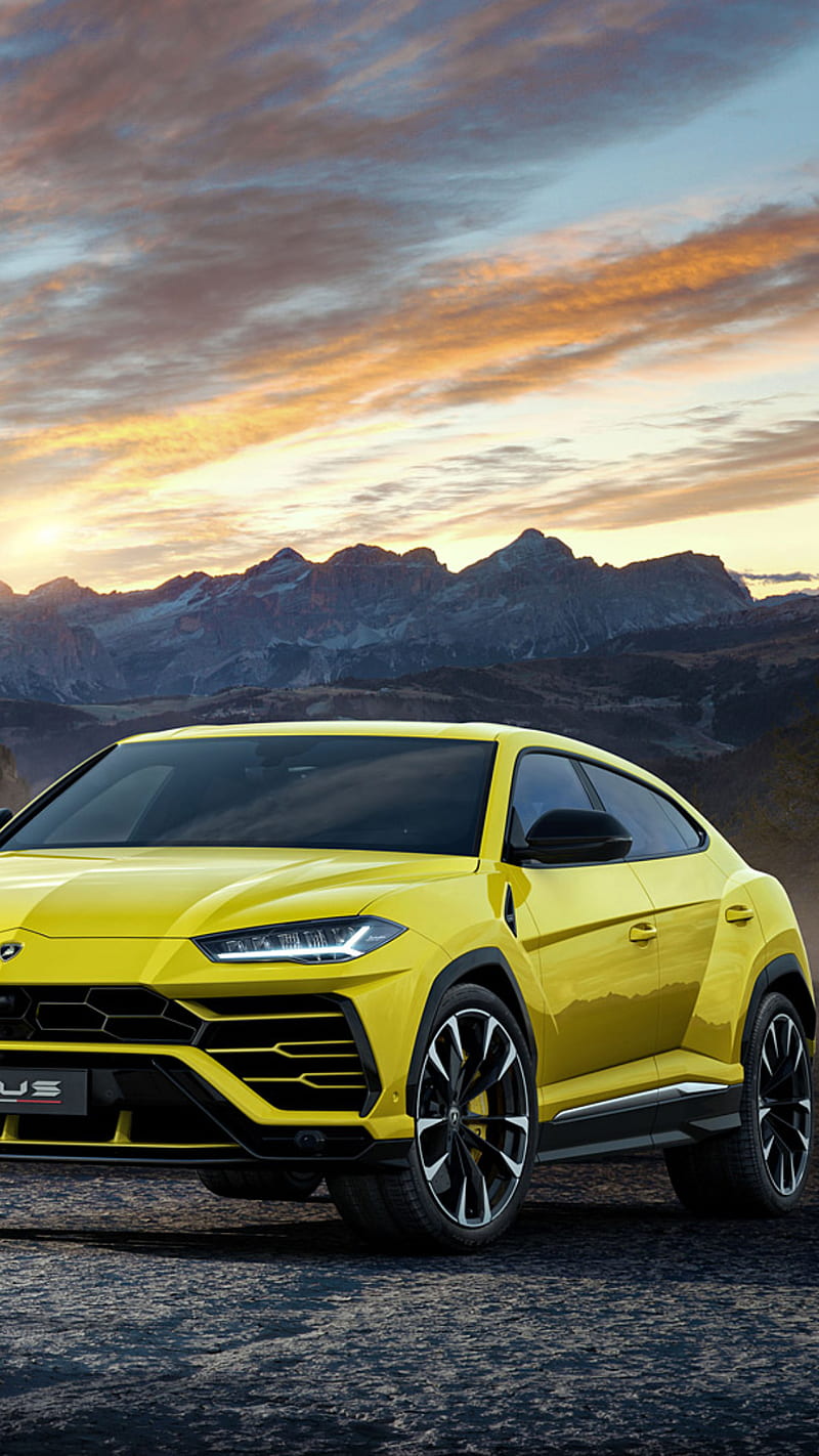 Super Suv Lamborghini Urus Yellow Car Supercar Sports New