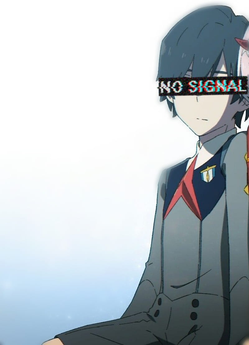 Sad, anime, lost signal, zero two, HD phone wallpaper