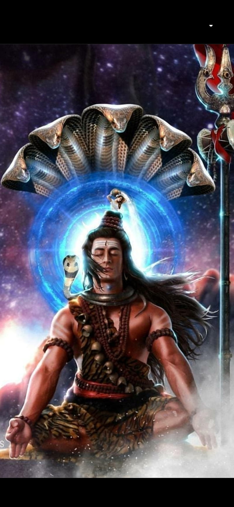 Mahadev hindu, indian, king, lord, universe, world, HD phone wallpaper