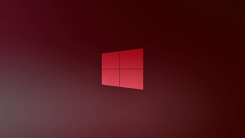 Windows 10 X Red Logo , windows-10, windows, computer, logo, red, HD wallpaper