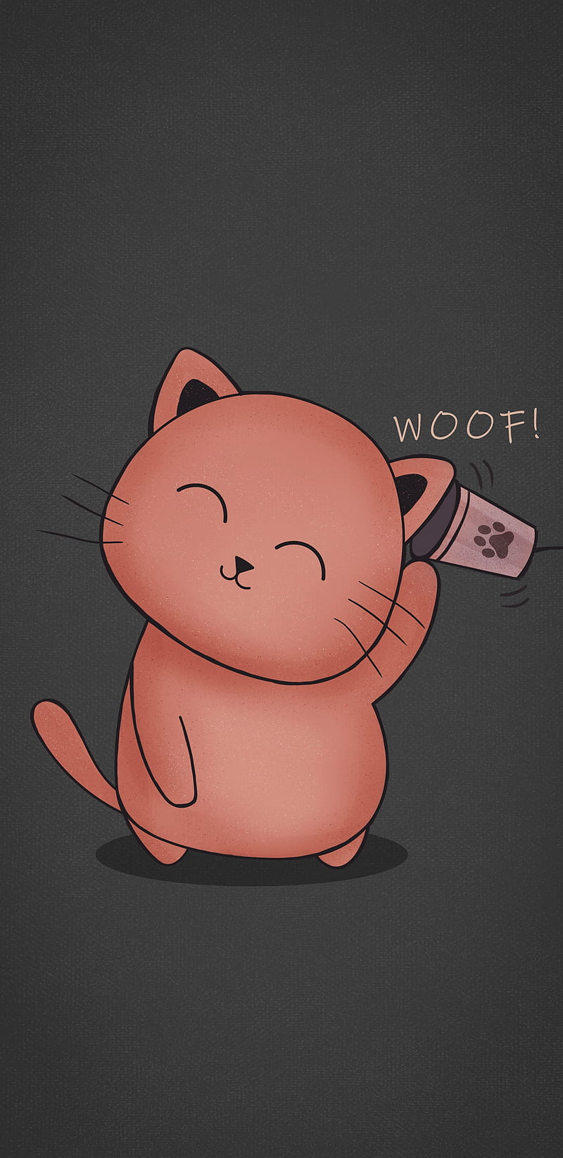 Cute cat, cartoons, cute teddy, HD phone wallpaper