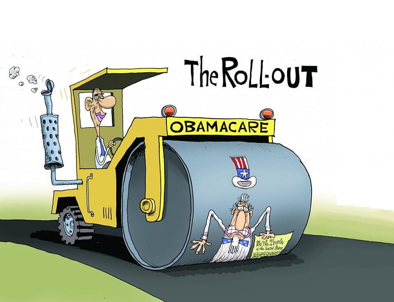 The Roll-Out, pain, Obama, destruction, healthcare, dom, America, presidents, political, HD wallpaper