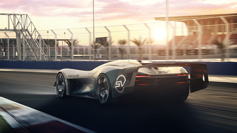 Jaguar Vision Gran Turismo SV Cars, HD wallpaper