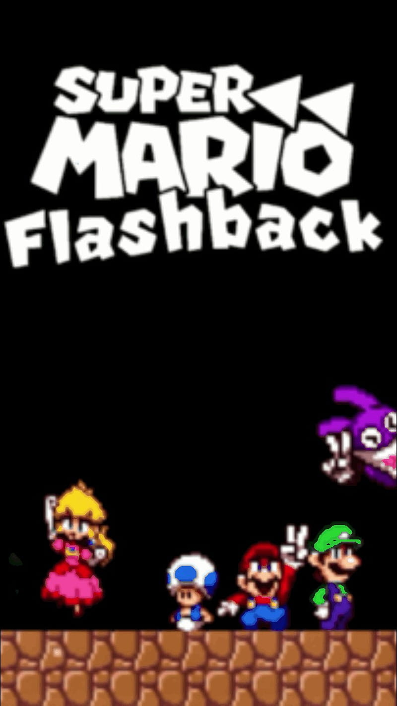 Super Mario Flasback, super mario, videogames, HD phone wallpaper | Peakpx