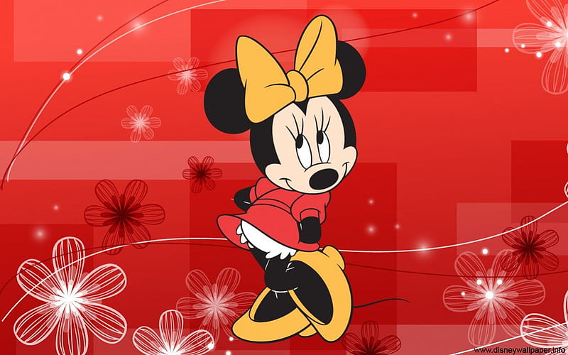 Minnie Mouse, Minnie, Disney, Mouse, Clasic, HD wallpaper