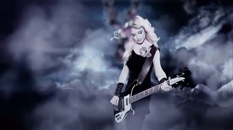 Indica ~ Heini Saisa, bass player, blonde, bonito, sexy, finland, HD wallpaper