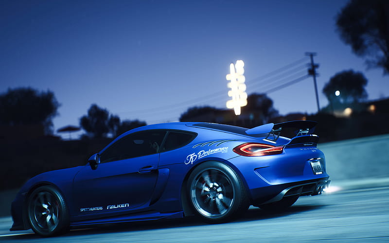 Need For Speed Payback, Porsche Cayman GT4, 2017 games, NFSP, autosimulator, Need For Speed, HD wallpaper