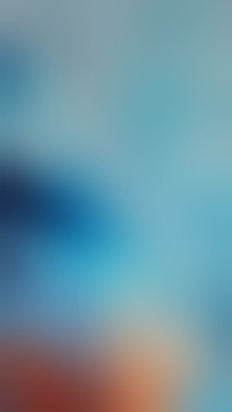 iOS 9 - Blur, abstract, apple, blue, colorful, ios 9, iphone, HD phone wallpaper
